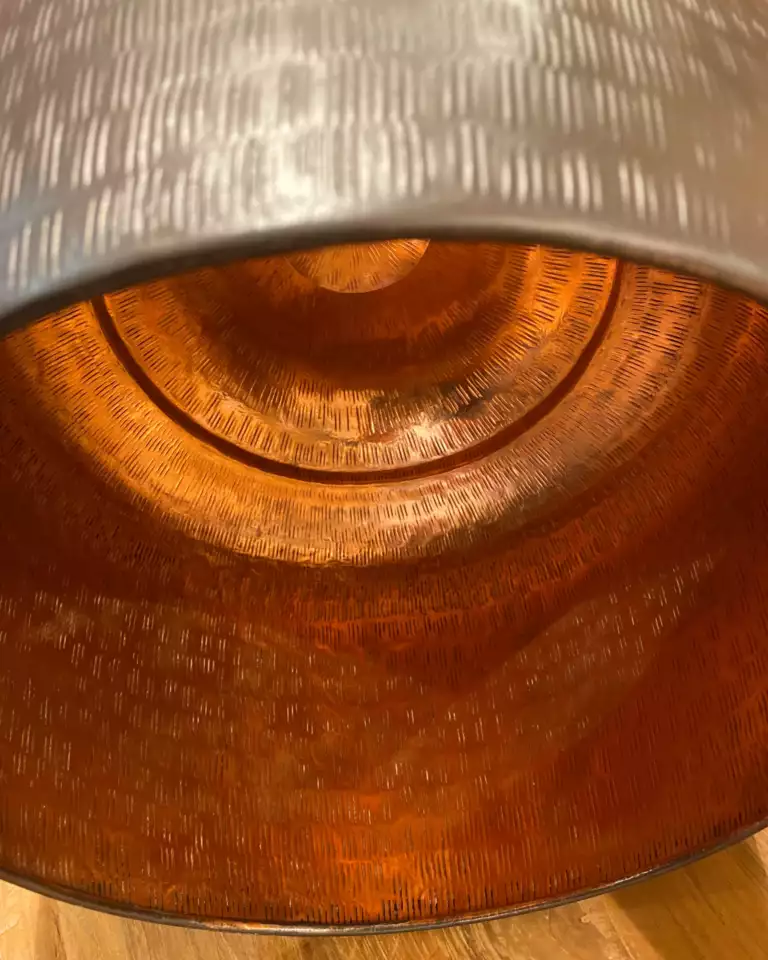 Lampe sultan cuivre