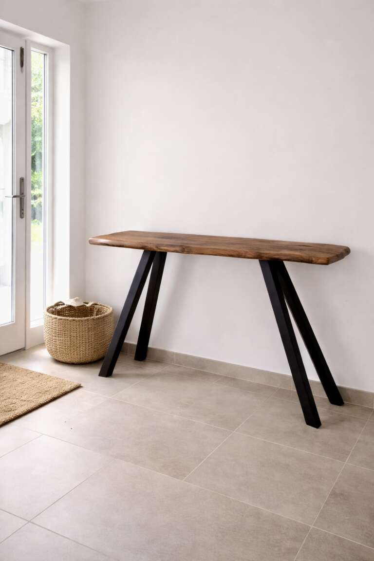 Console en noyer