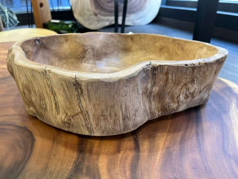 pièce décorative en teck irrégulier – Mazawood