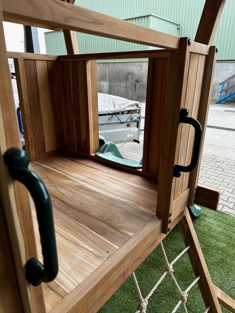 Jeux d’extérieur artisanaux en bois pour enfants à partir de 3 ans
