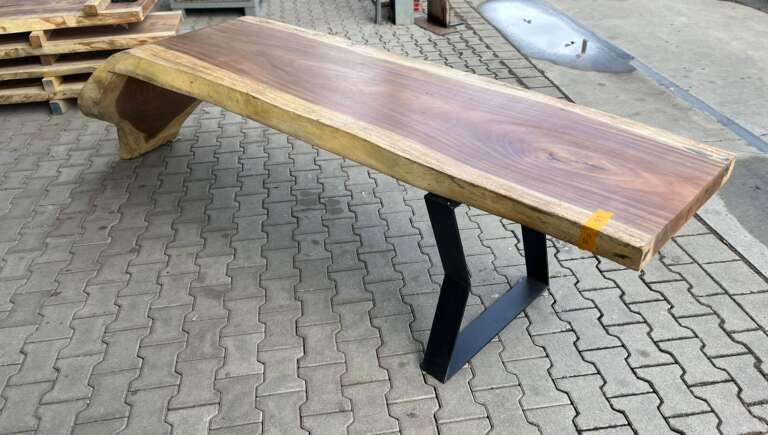 Bureau haut de gamme suar bois massif courbé Mazawood