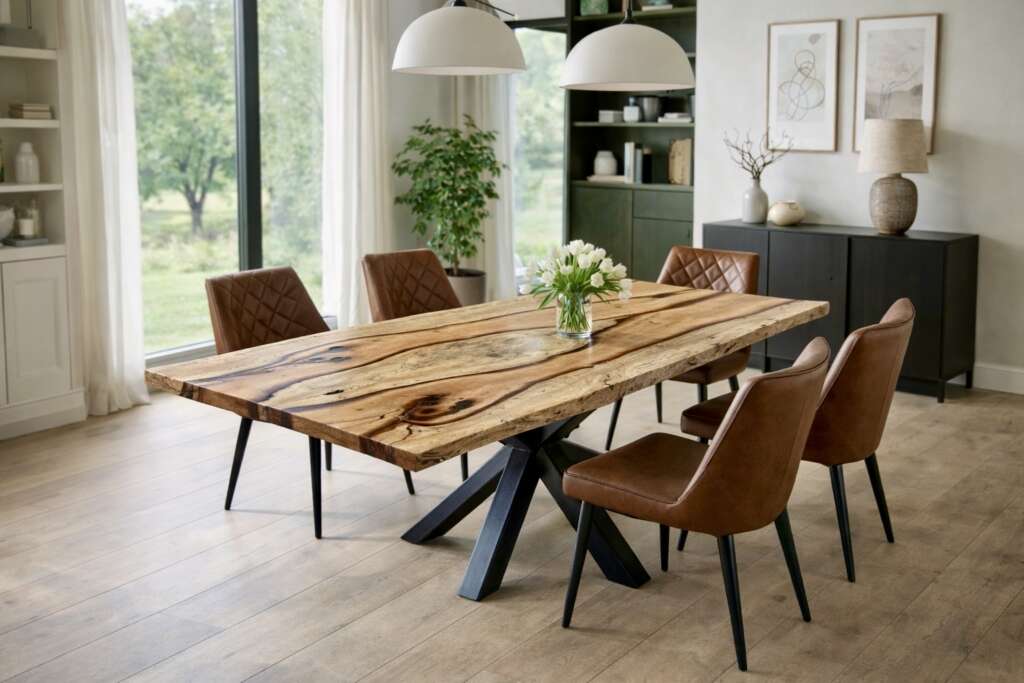 Plateau en palissandre des Indes T9