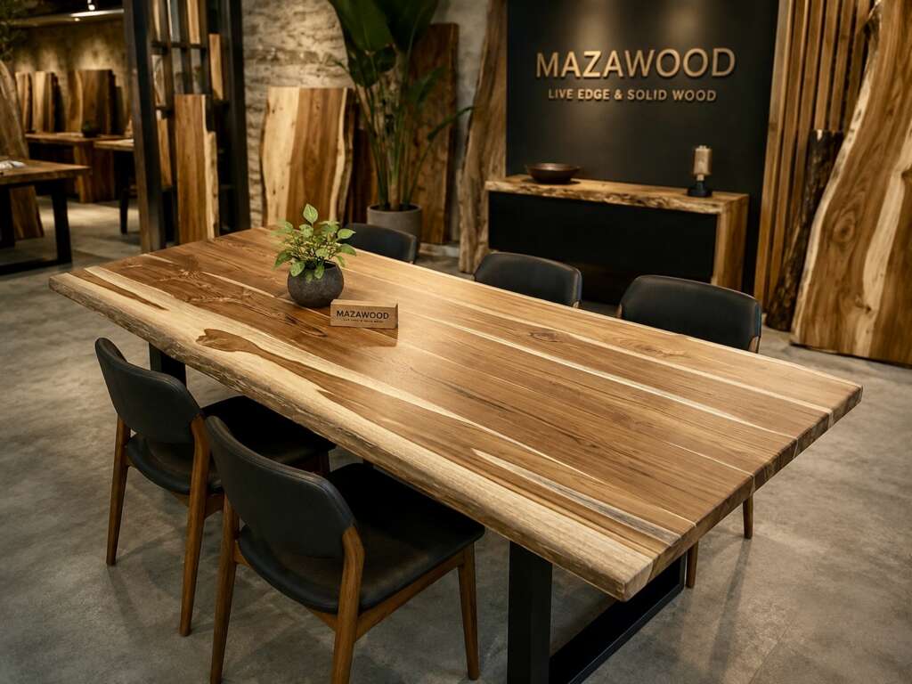 table à manger en teck massif t19