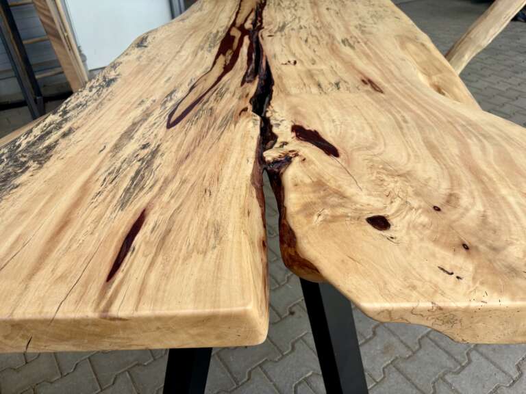 table mange debout en palissandre des indes